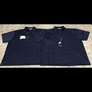 Lot of 2 Port Authority Polo Shirts NWT Wo…
